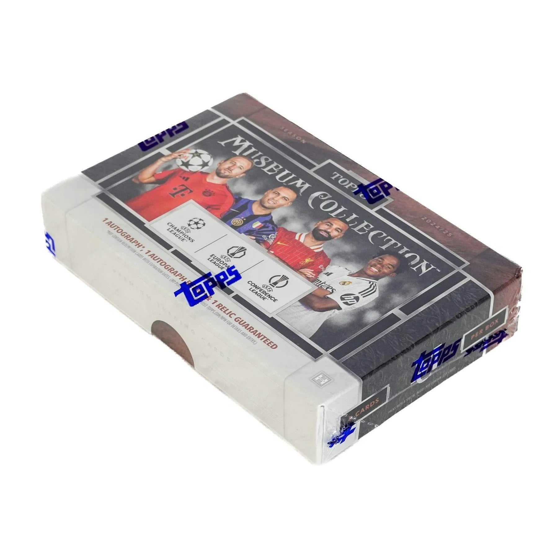 2024 25 Topps UEFA Club Competitions Museum Collection Hobby Box (Ships Sealed Only) - D
