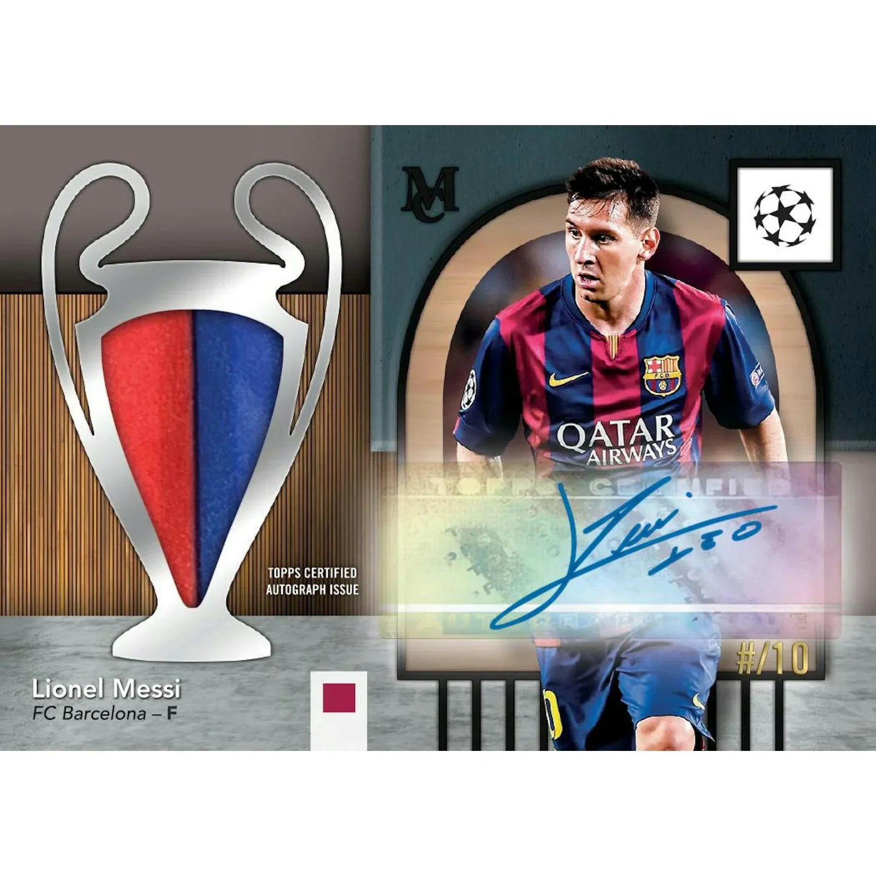 2024 25 Topps UEFA Club Competitions Museum Collection Hobby Box (Ships Sealed Only) - D