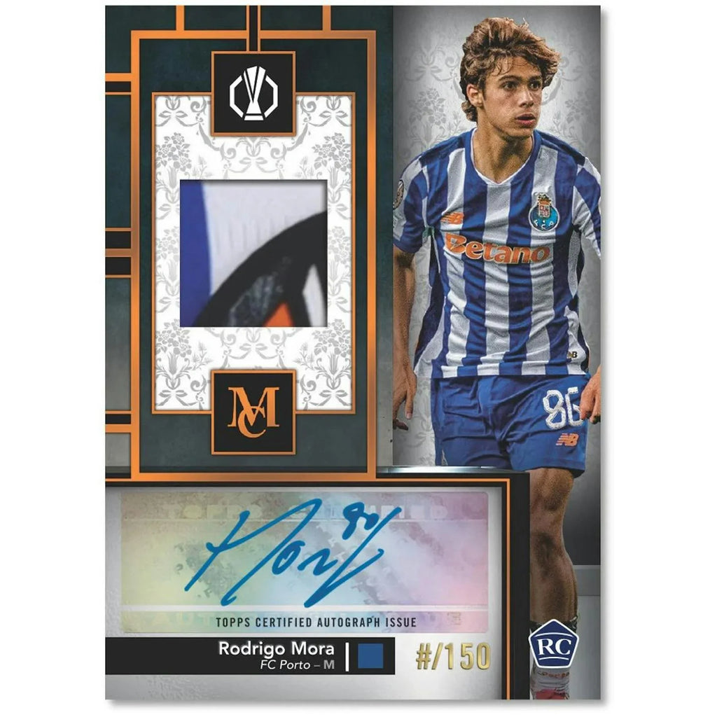 2024 25 Topps UEFA Club Competitions Museum Collection Hobby Box (Ships Sealed Only) - D
