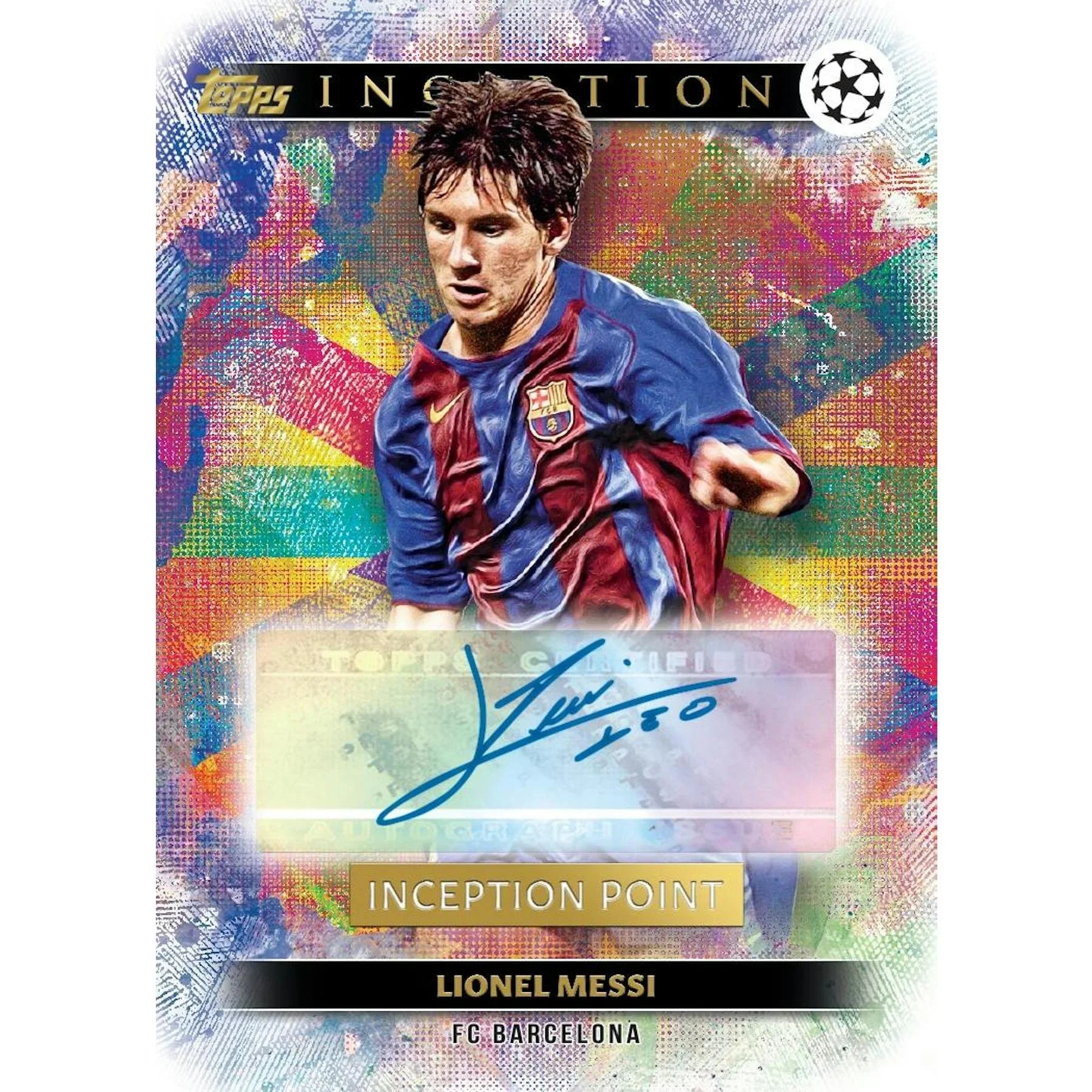 2024 25 Topps Inception UEFA Club Competitions Soccer Hobby Box (Ships Sealed Only)