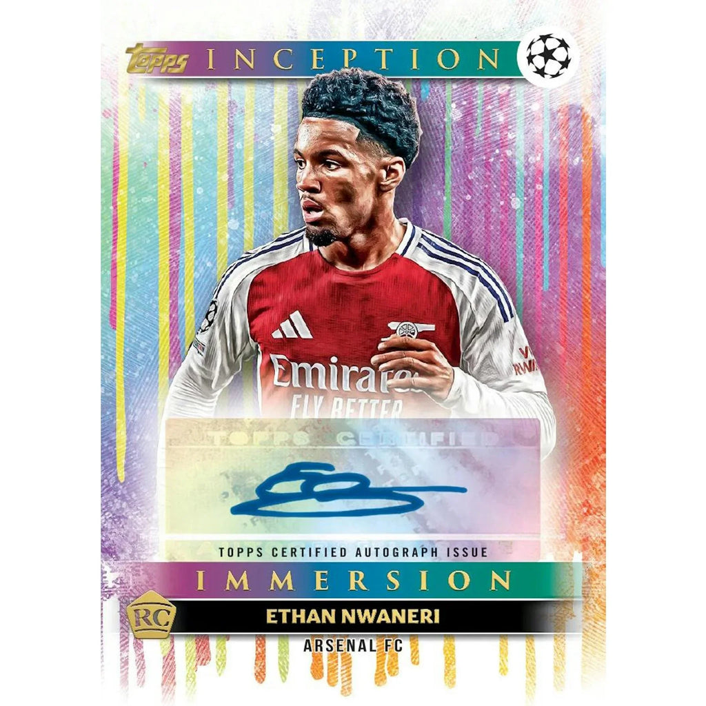 2024 25 Topps Inception UEFA Club Competitions Soccer Hobby 12 Box Case (Ships Sealed Only)