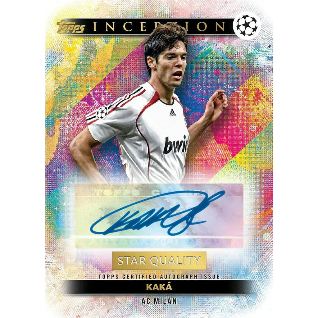 2024 25 Topps Inception UEFA Club Competitions Soccer Hobby 12 Box Case (Ships Sealed Only)