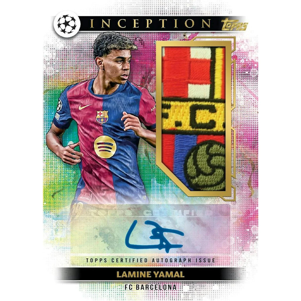 2024 25 Topps Inception UEFA Club Competitions Soccer Hobby 12 Box Case (Ships Sealed Only)
