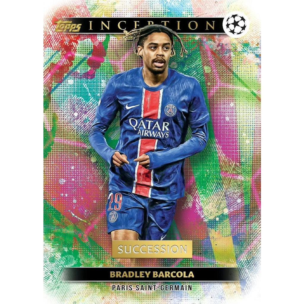 2024 25 Topps Inception UEFA Club Competitions Soccer Hobby 12 Box Case (Ships Sealed Only)