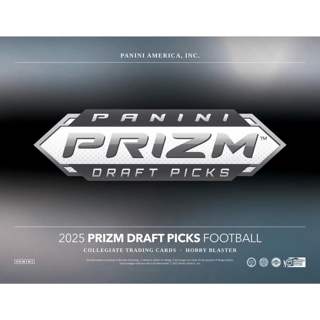 2025 Panini Prizm Draft Picks Football Blaster Box (Ships Sealed Only)