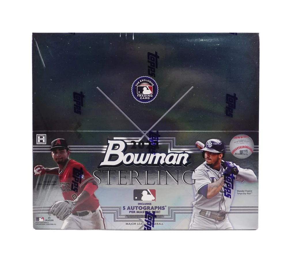 2022 Bowman Sterling Baseball Hobby Box (Ships Sealed Only)