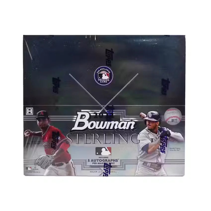 2022 Bowman Sterling Baseball Hobby Box (Ships Sealed Only)