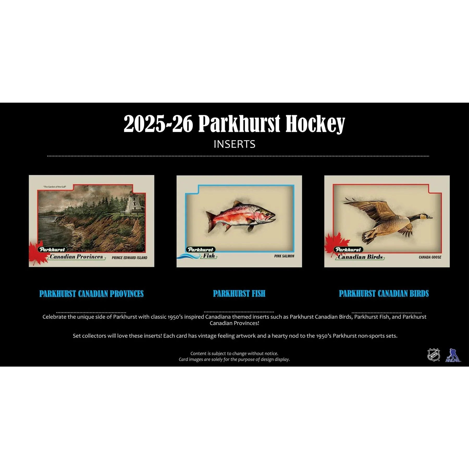 2025 26 Upper Deck Parkhurst Hockey Hobby Box Presell Releases Jul 1st 2026 (Ships Sealed Only)
