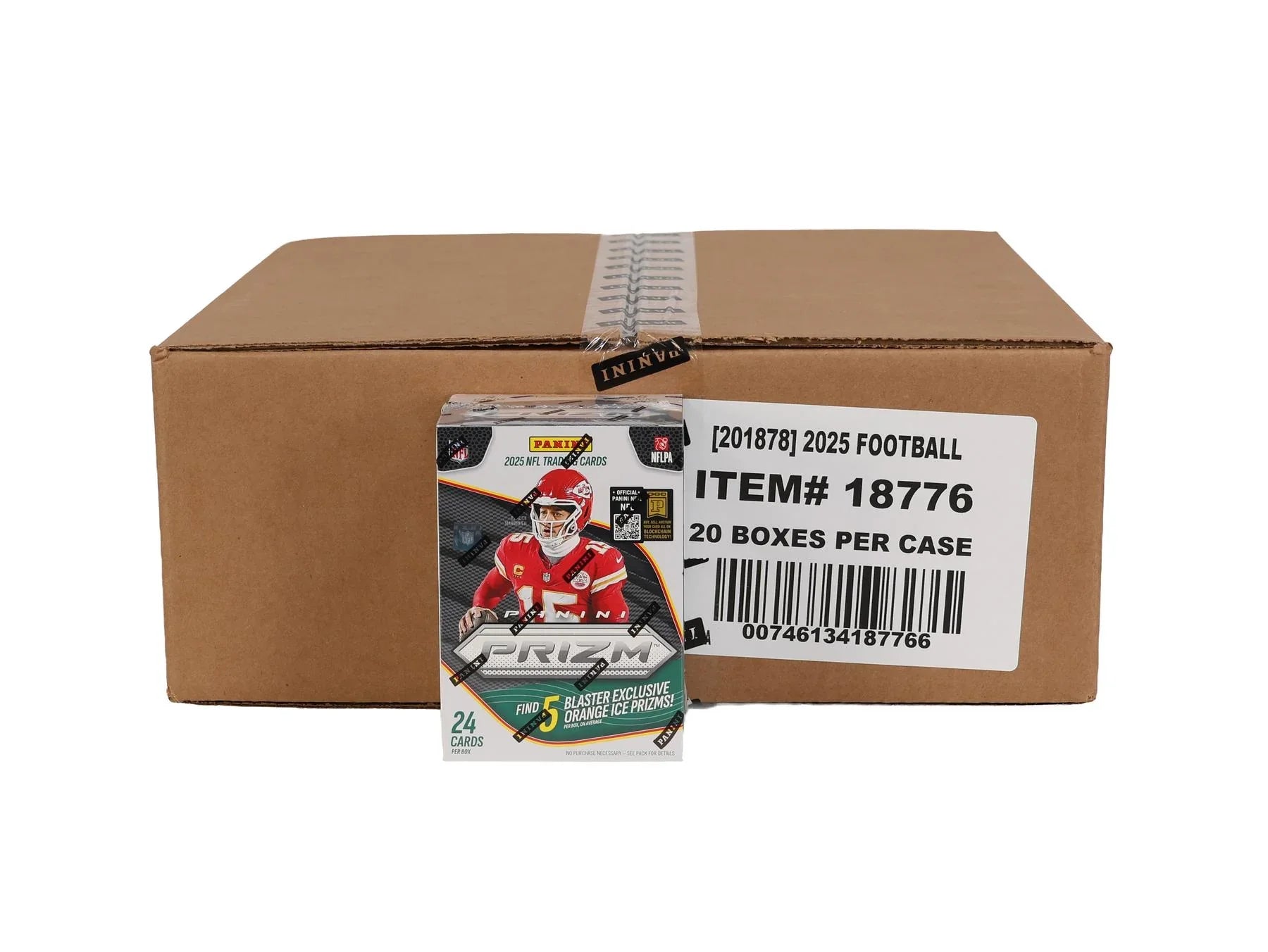 2025 Panini Prizm Football Blaster Hobby 20 Box Case (Ships Sealed Only) - D2