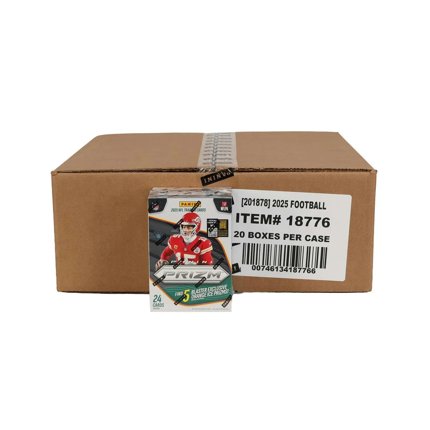 2025 Panini Prizm Football Blaster Hobby 20 Box Case (Ships Sealed Only) - D2