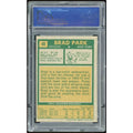 Brad Park 1971-72 Topps #40 Card | PSA 8