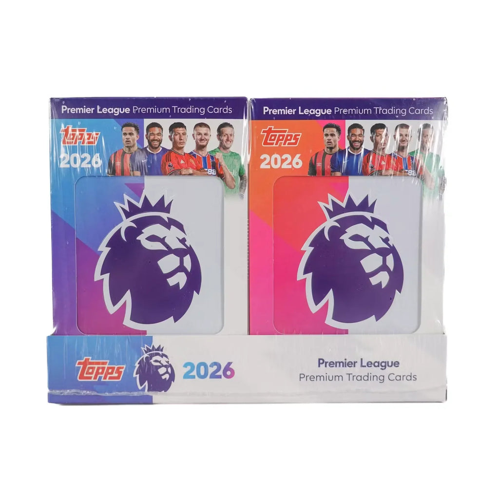 2026 Topps Premier League EPL Soccer Super 6 Tin Box (Ships Sealed Only)