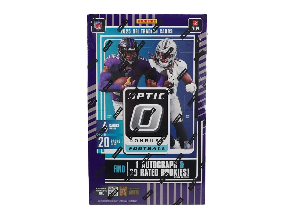 2025 Panini Donruss Optic Football Hobby Box (Ships Sealed Only) - D