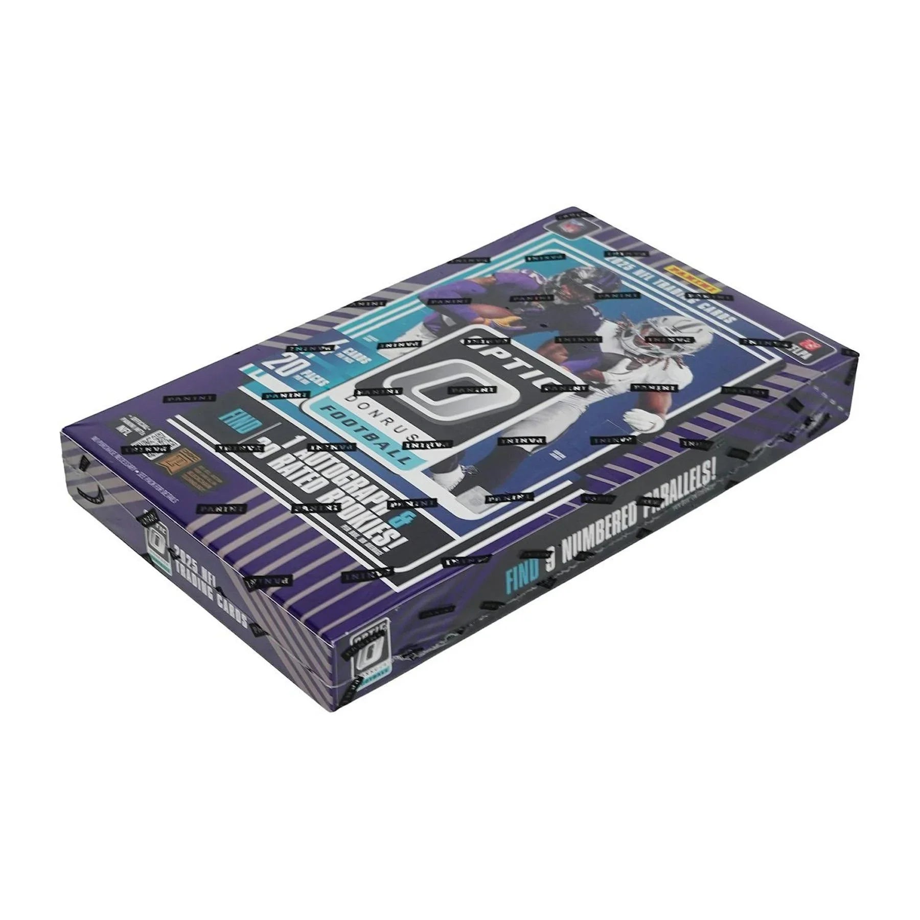 2025 Panini Donruss Optic Football Hobby 12 Box Case (Ships Sealed Only) - D