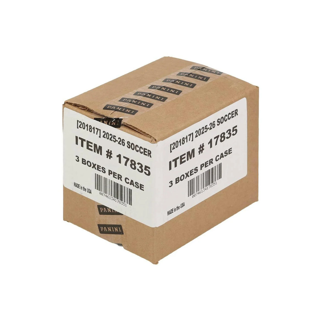 2025 26 Panini Noir Road to FIFA World Cup Soccer Hobby 3 Box Case (Ships Sealed Only) - D3