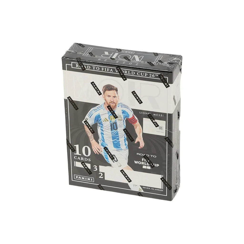 2025 26 Panini Noir Road to FIFA World Cup Soccer Hobby 3 Box Case (Ships Sealed Only) - D3