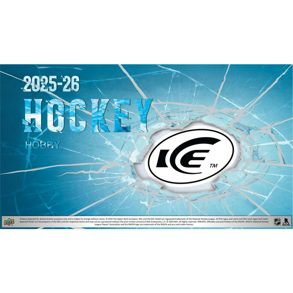 2025 26 Upper Deck Ice Hockey Hobby Box Presell Releases Jul 15th 2026 (Ships Sealed Only) - D1