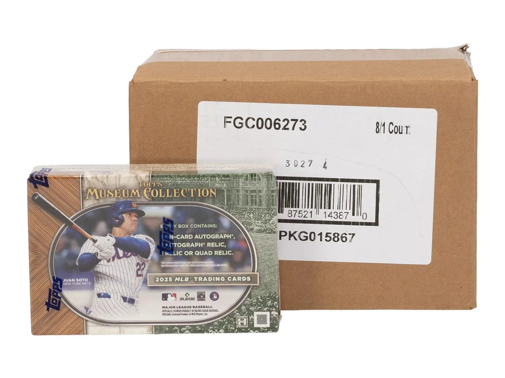 2025 Topps Museum Collection Baseball Hobby 8 Box Case (Ships Sealed Only) - D2