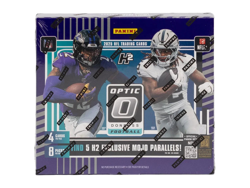 2025 Panini Donruss Optic Football H2 Box (Ships Sealed Only) - D