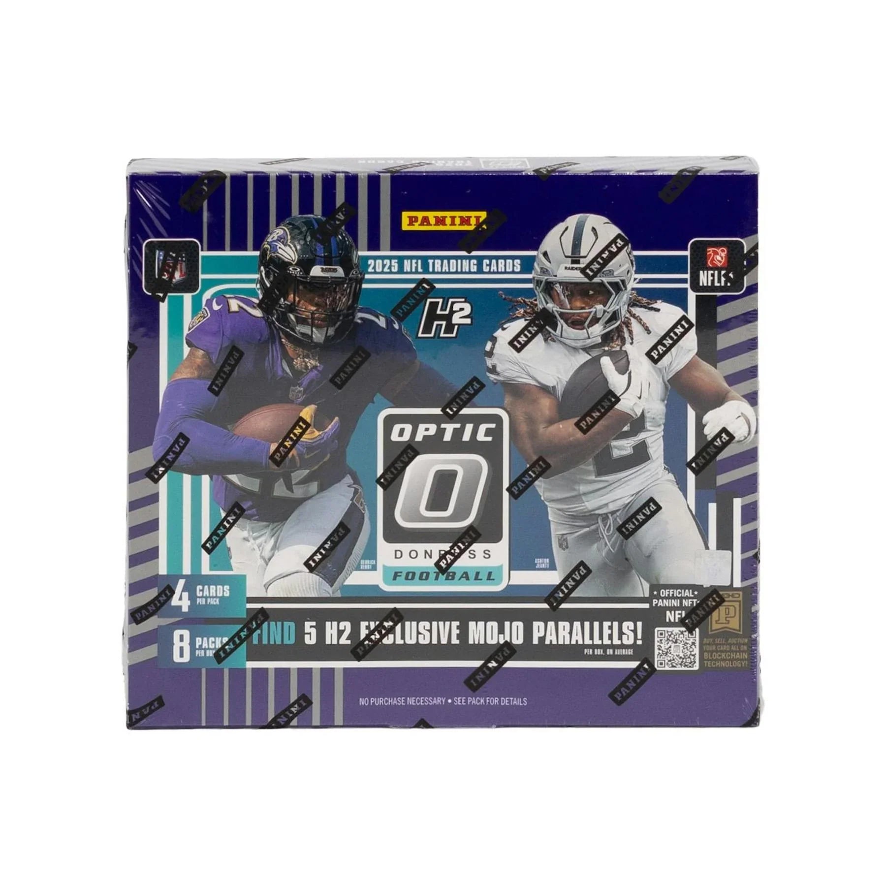 2025 Panini Donruss Optic Football H2 20 Box Case (Ships Sealed Only) - D2