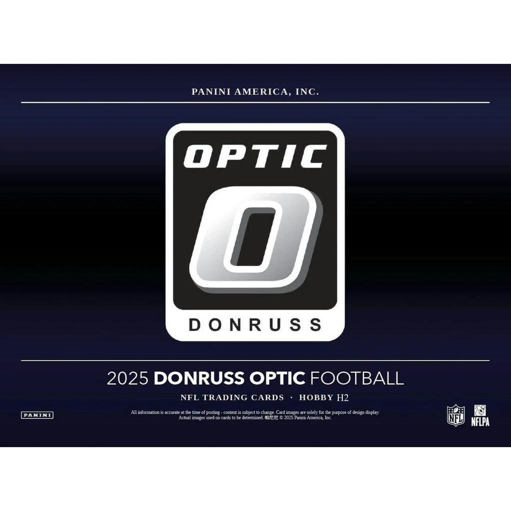 2025 Panini Donruss Optic Football H2 20 Box Case (Ships Sealed Only) - D2