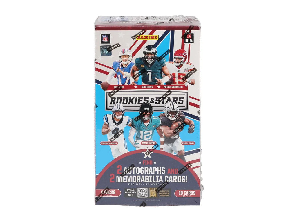 2025 Panini Rookies Stars Football Hobby Box FOTL (Ships Sealed Only)