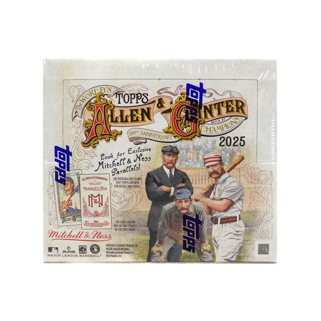 2025 Topps Allen Ginter Baseball Hobby Box Mitchell Ness (Ships Sealed Only)