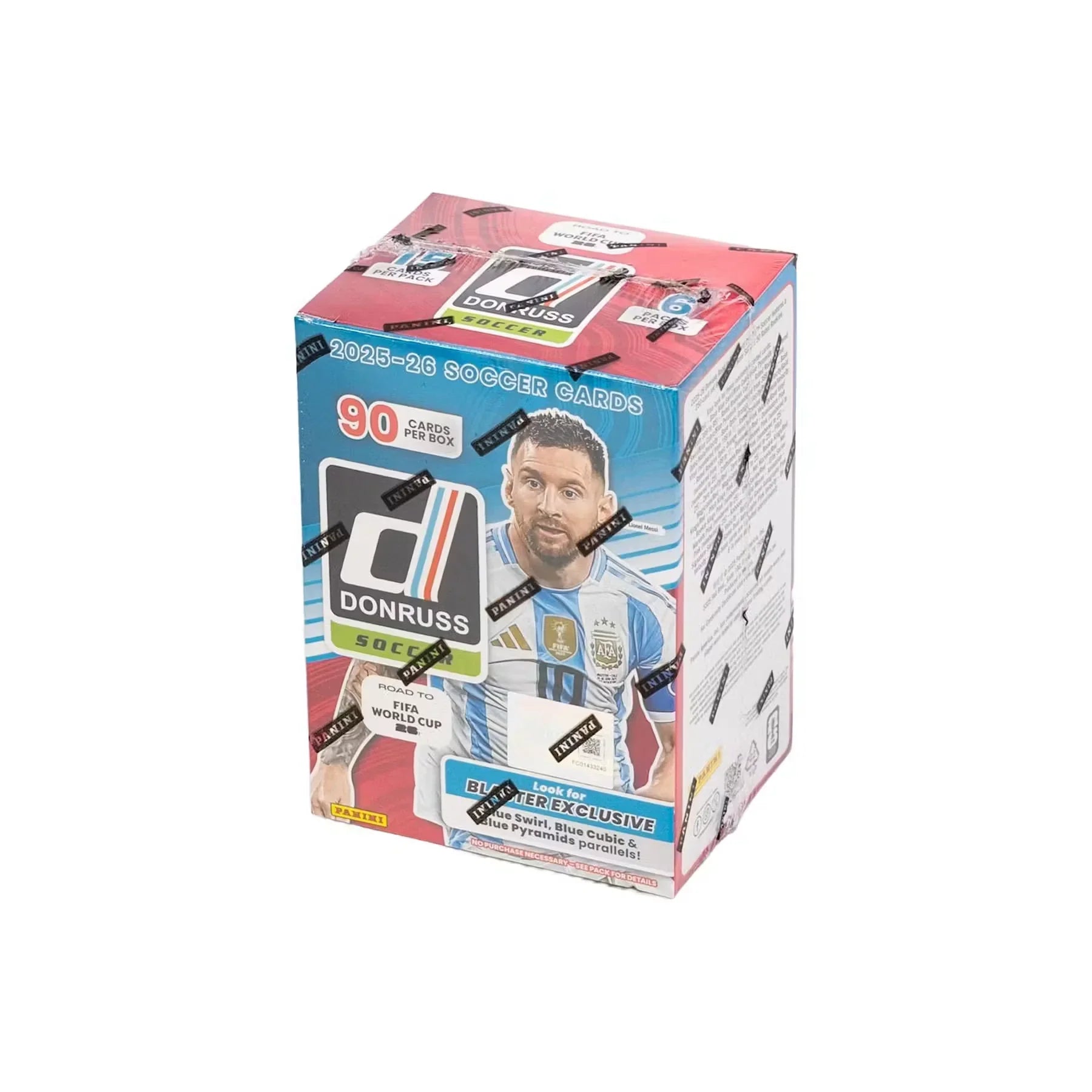 2025 26 Panini Donruss Road to FIFA World Cup Soccer Blaster Box (Ships Sealed Only)