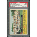1956 Topps #95 Milwaukee Braves Card | PSA 7