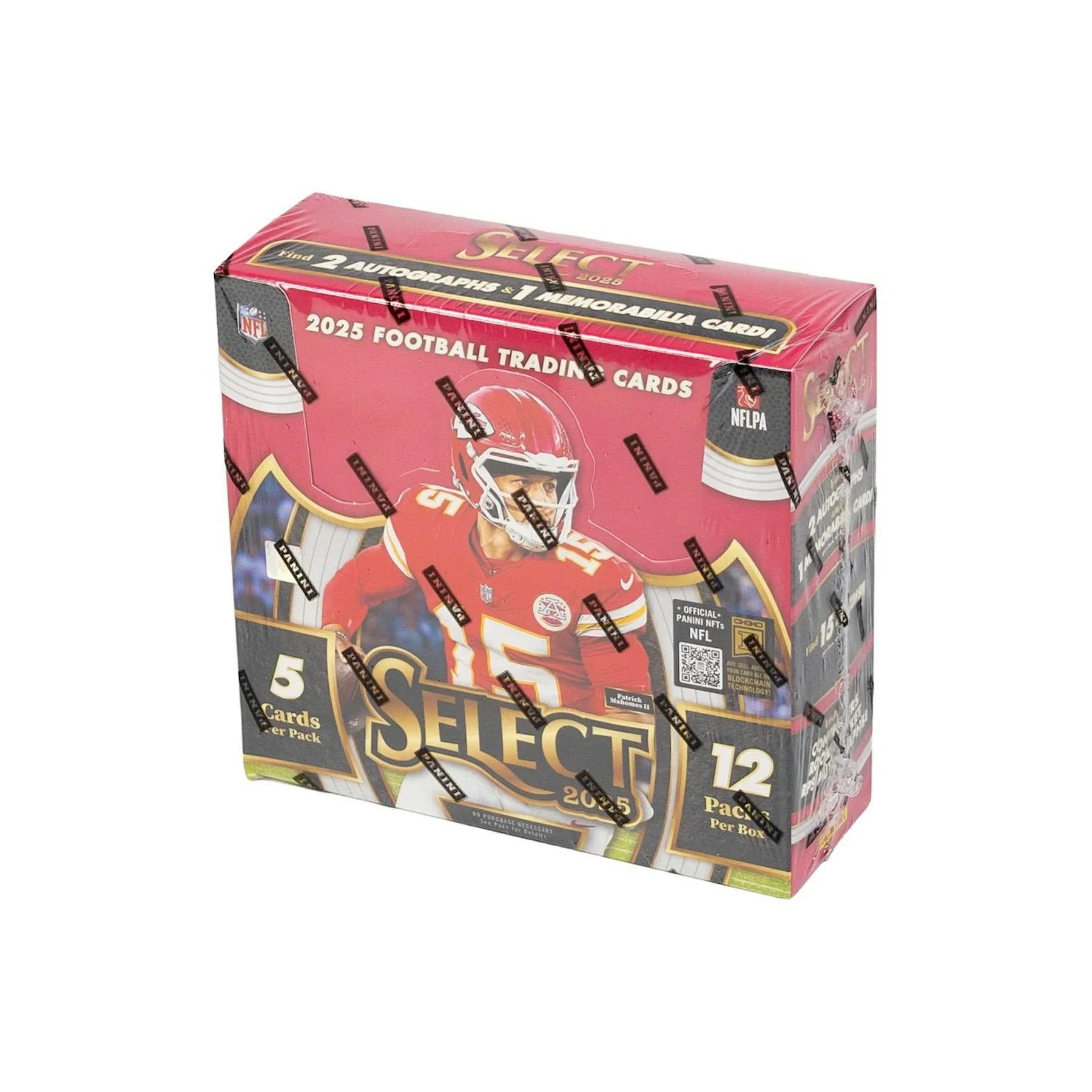 2025 Panini Select Football Hobby 12 Box Case (Ships Sealed Only) - D2