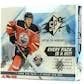 2018 19 Upper Deck SPx Hockey Hobby Box (Ships Sealed Only)