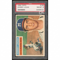 Johnny Logan 1956 Topps #136 Card | PSA 8