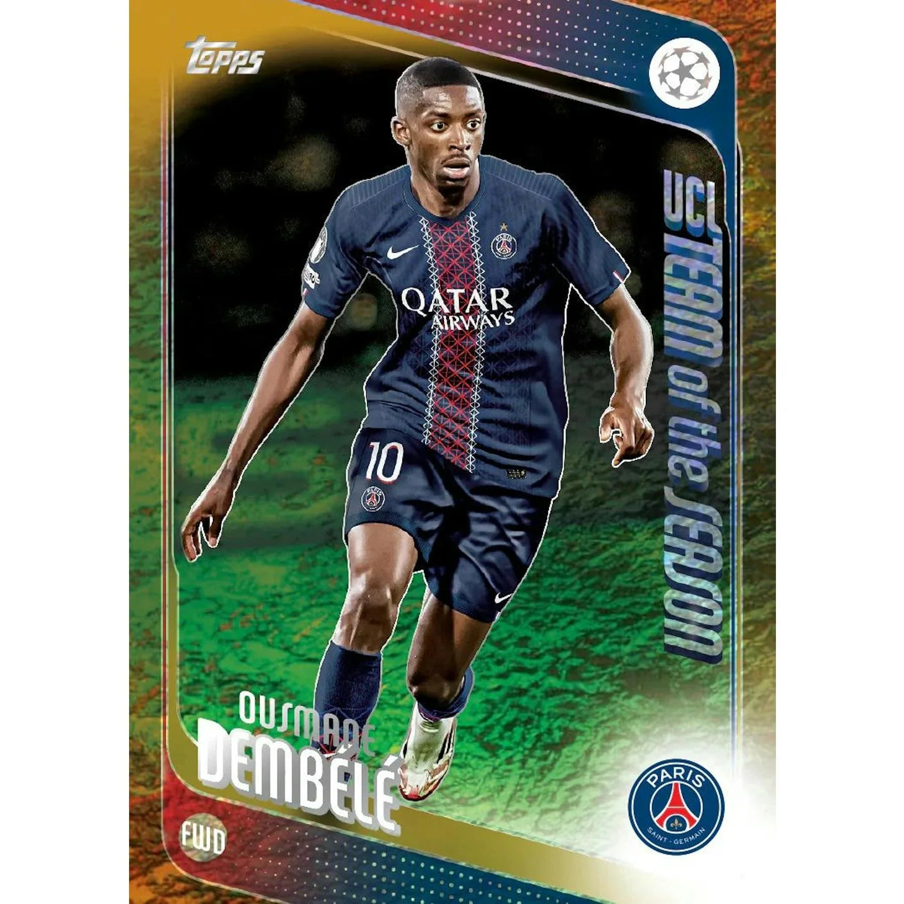 2025 26 Topps UEFA Club Competitions Soccer Blaster 40 Box Case (Ships Sealed Only) - D3