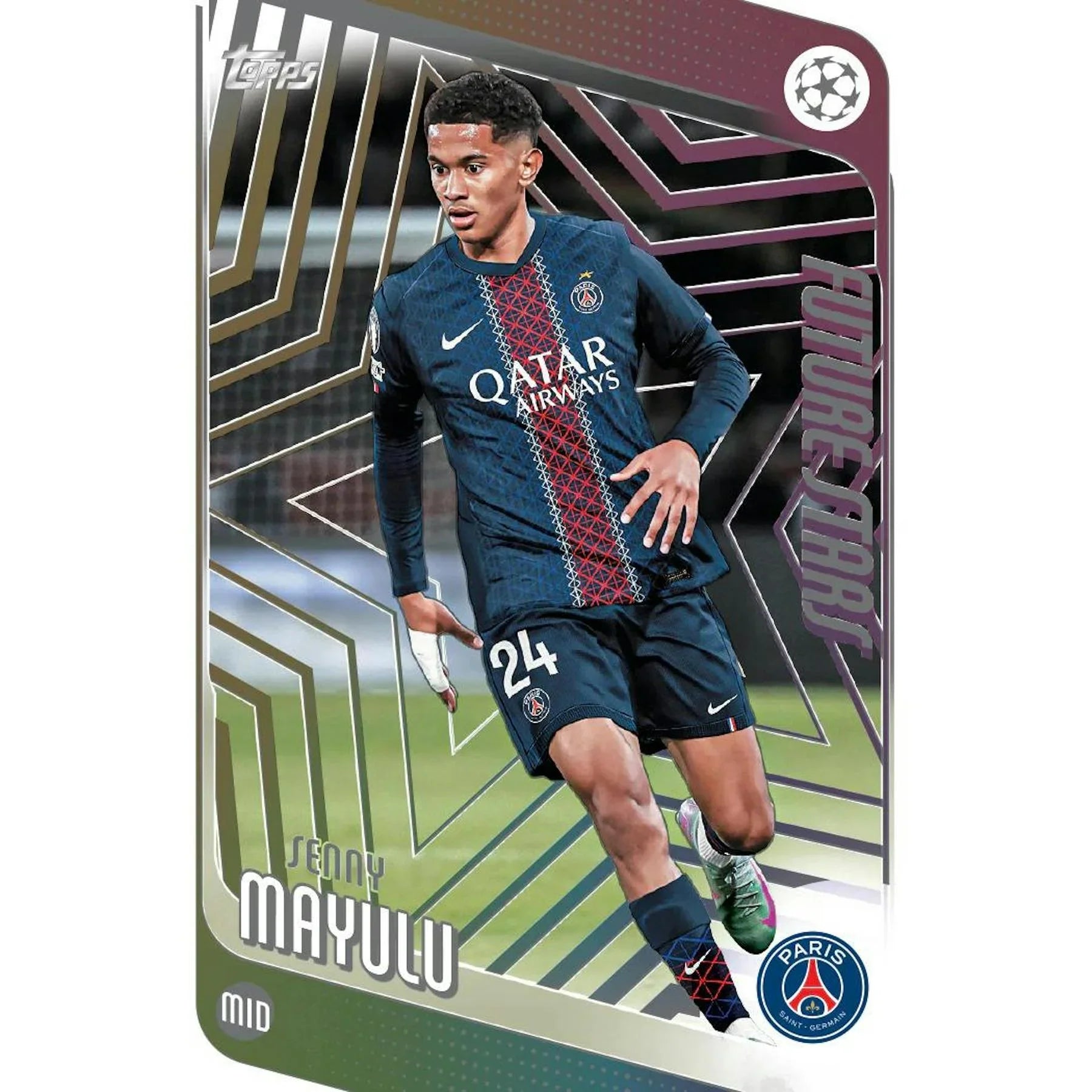 2025 26 Topps UEFA Club Competitions Soccer Blaster 40 Box Case (Ships Sealed Only) - D3