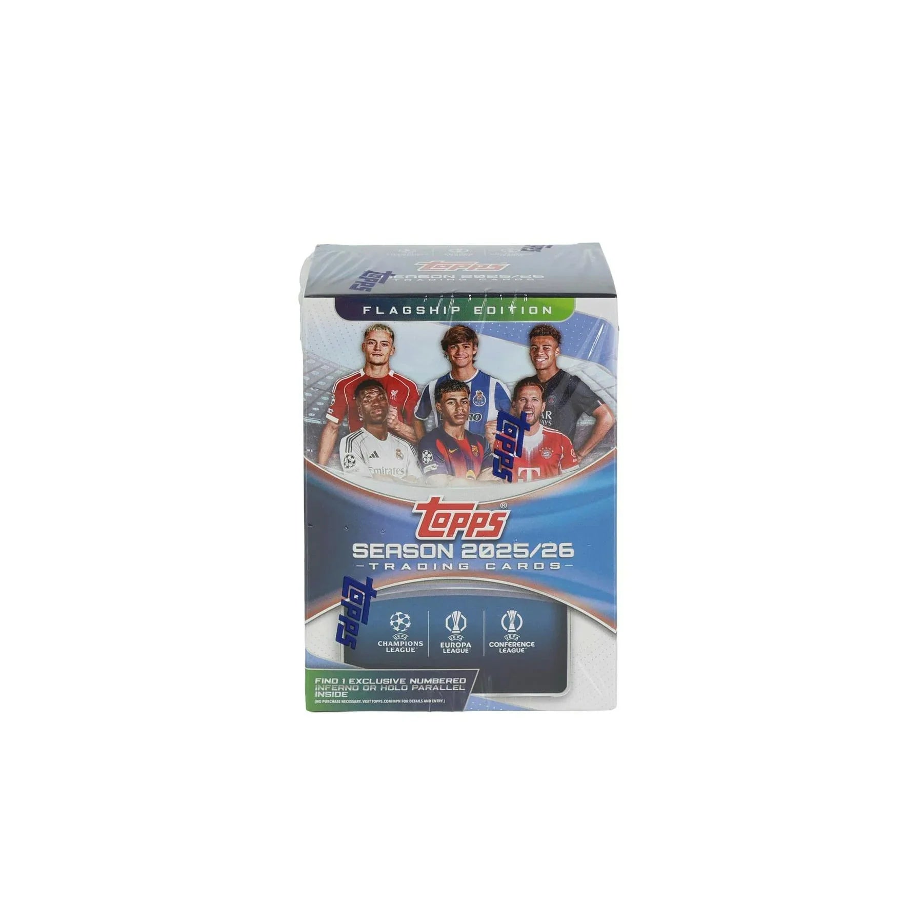 2025 26 Topps UEFA Club Competitions Soccer Blaster 40 Box Case (Ships Sealed Only) - D3