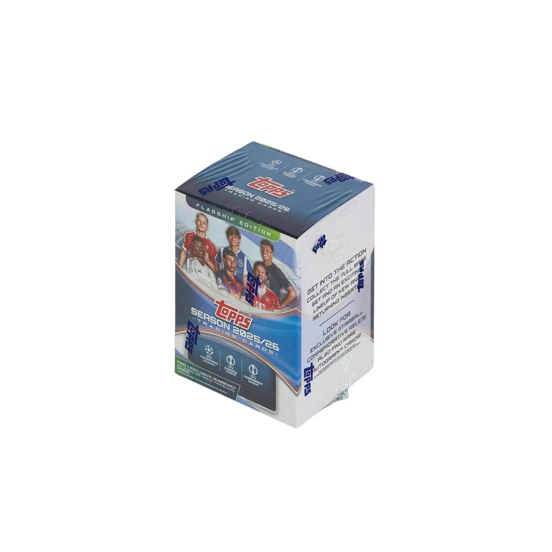 2025 26 Topps UEFA Club Competitions Soccer Blaster 40 Box Case (Ships Sealed Only) - D3