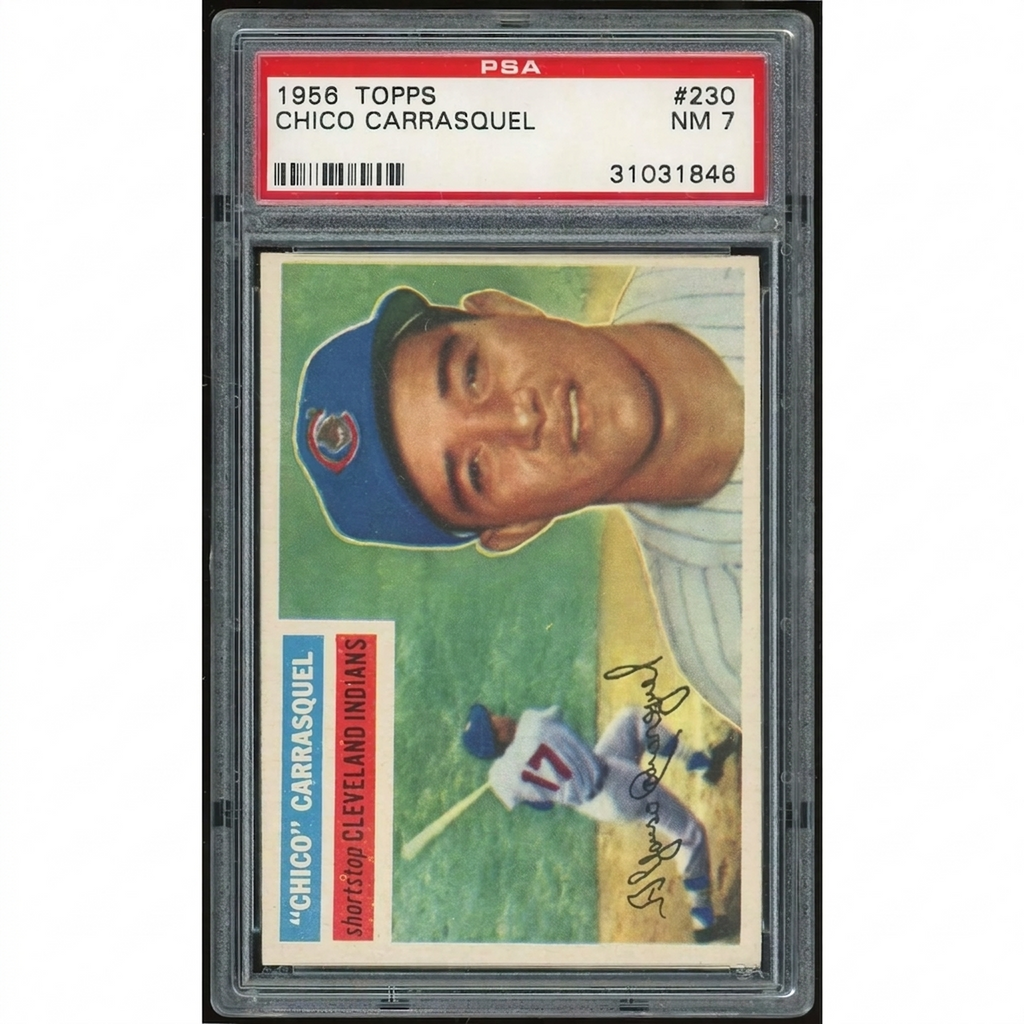 1956 Topps #230 Chico Carrasquel Card | PSA 7