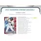 2022 Bowman Chrome Baseball LITE 16-Box Case (Ships Sealed Only)