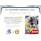 2022 Bowman Chrome Baseball LITE Box (Ships Sealed Only) - D