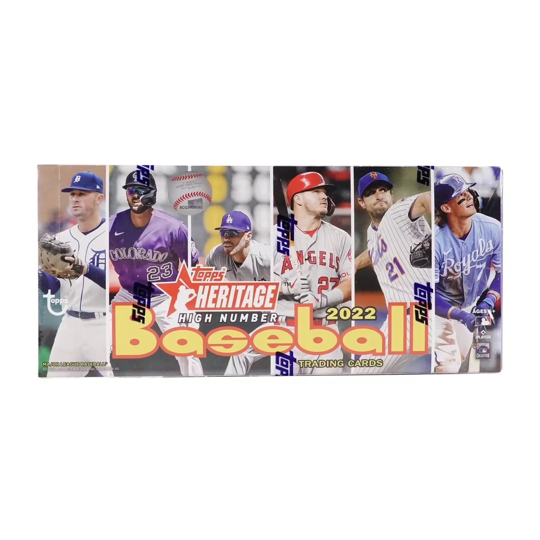 2022 Topps Heritage High Number Baseball Hobby Box (Ships Sealed Only) - D