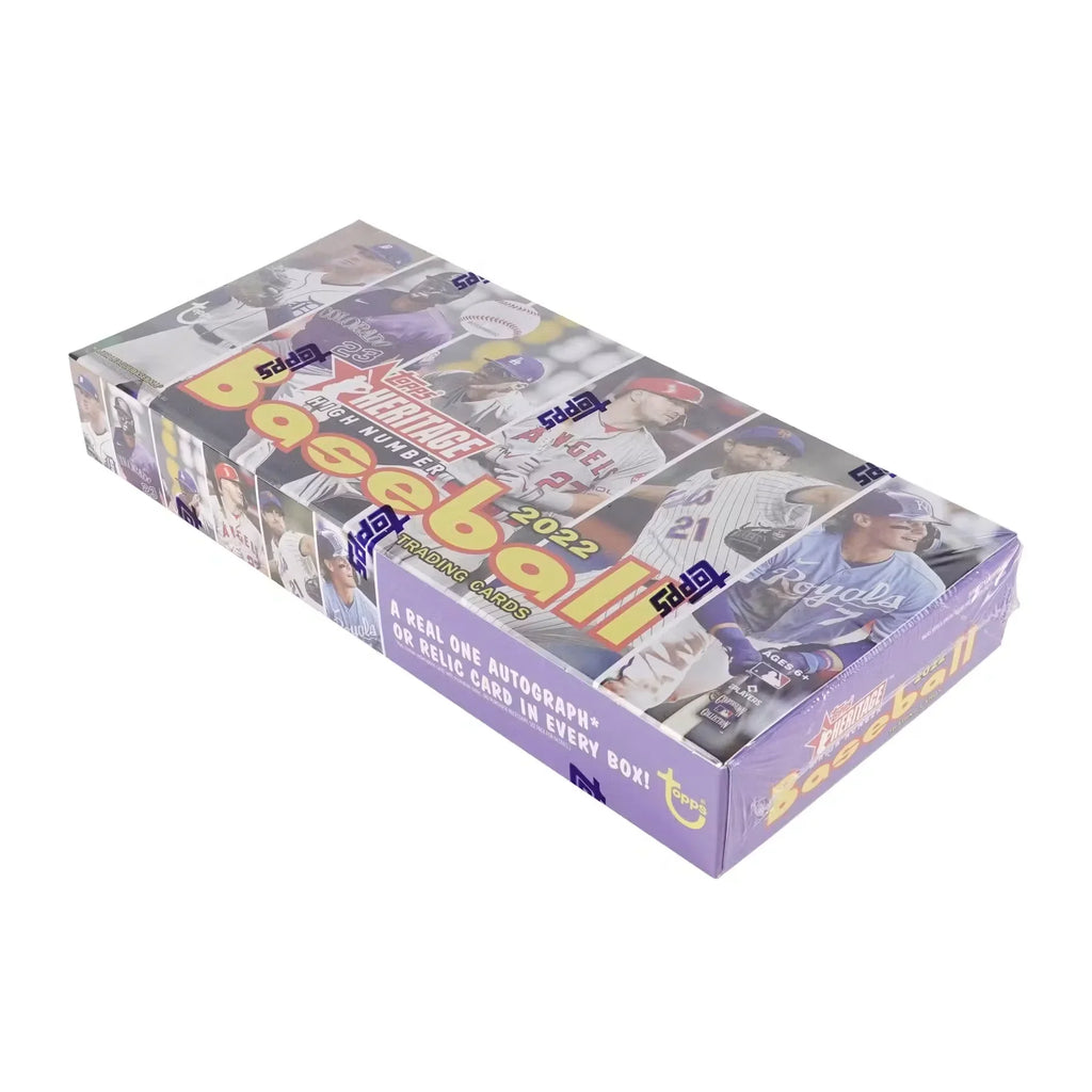 2022 Topps Heritage High Number Baseball Hobby Box (Ships Sealed Only) - D