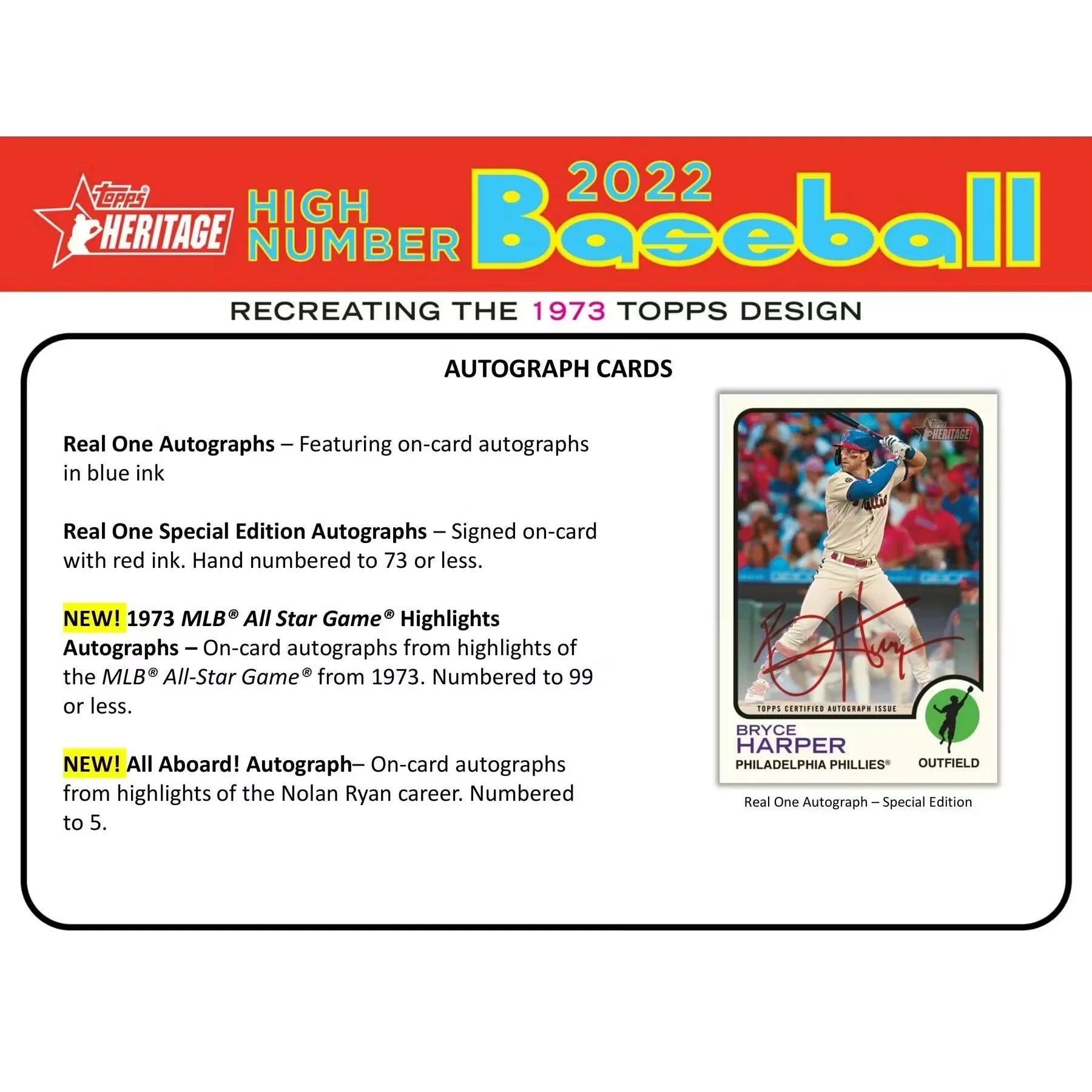 2022 Topps Heritage High Number Baseball Hobby Box (Ships Sealed Only) - D