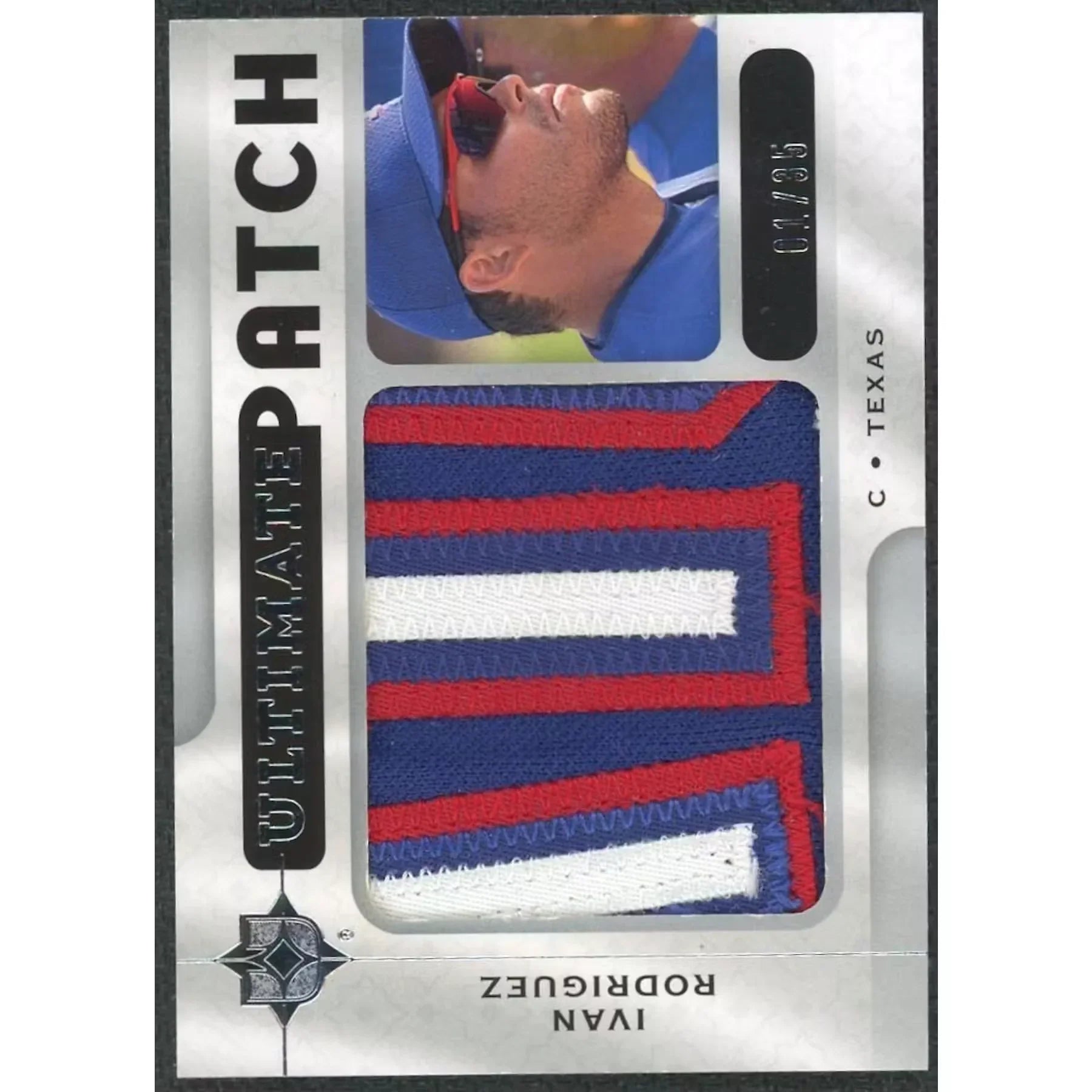 Ivan Rodriguez 2009 Ultimate Collection Patch Card |/35