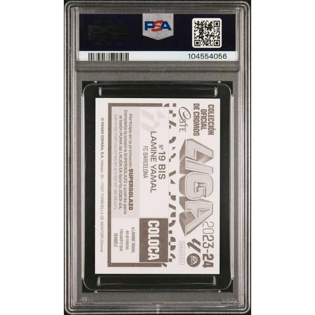 Lamine Yamal 2023 Panini Este Sticker #19BIS | PSA 9