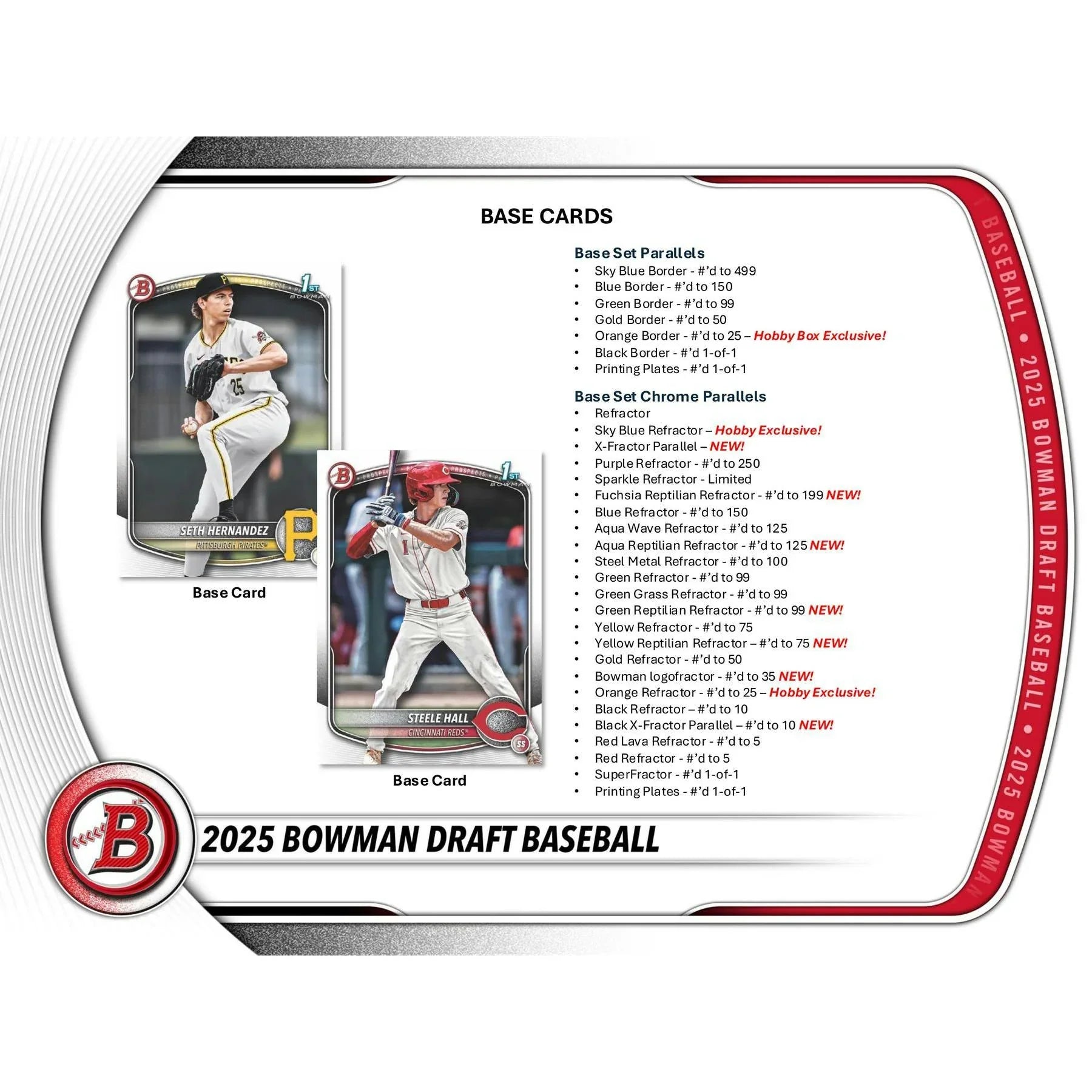 2025 Bowman Draft Baseball Hobby Jumbo Box Sealed (Ships Sealed Only)