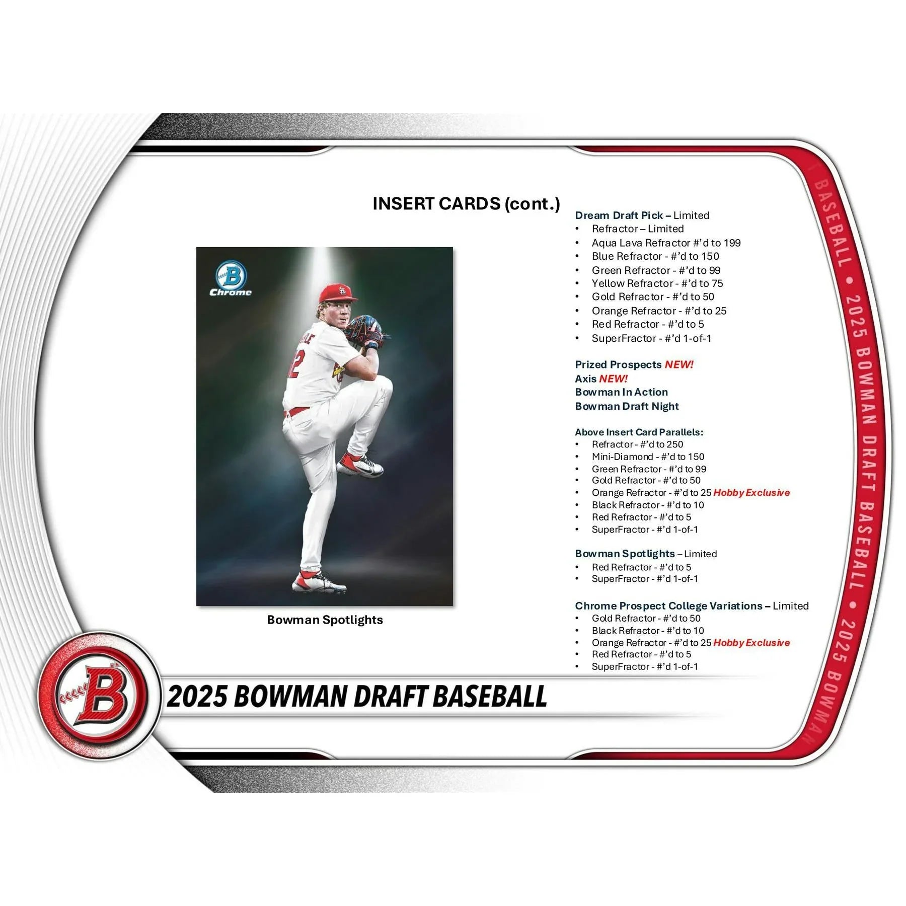 2025 Bowman Draft Baseball Hobby Jumbo Box Sealed (Ships Sealed Only)