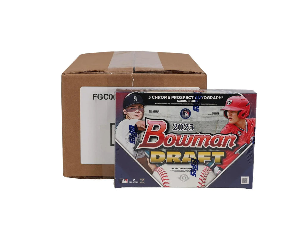 2025 Bowman Draft Baseball 6 Box Case Delight Edition (Ships Sealed Only)