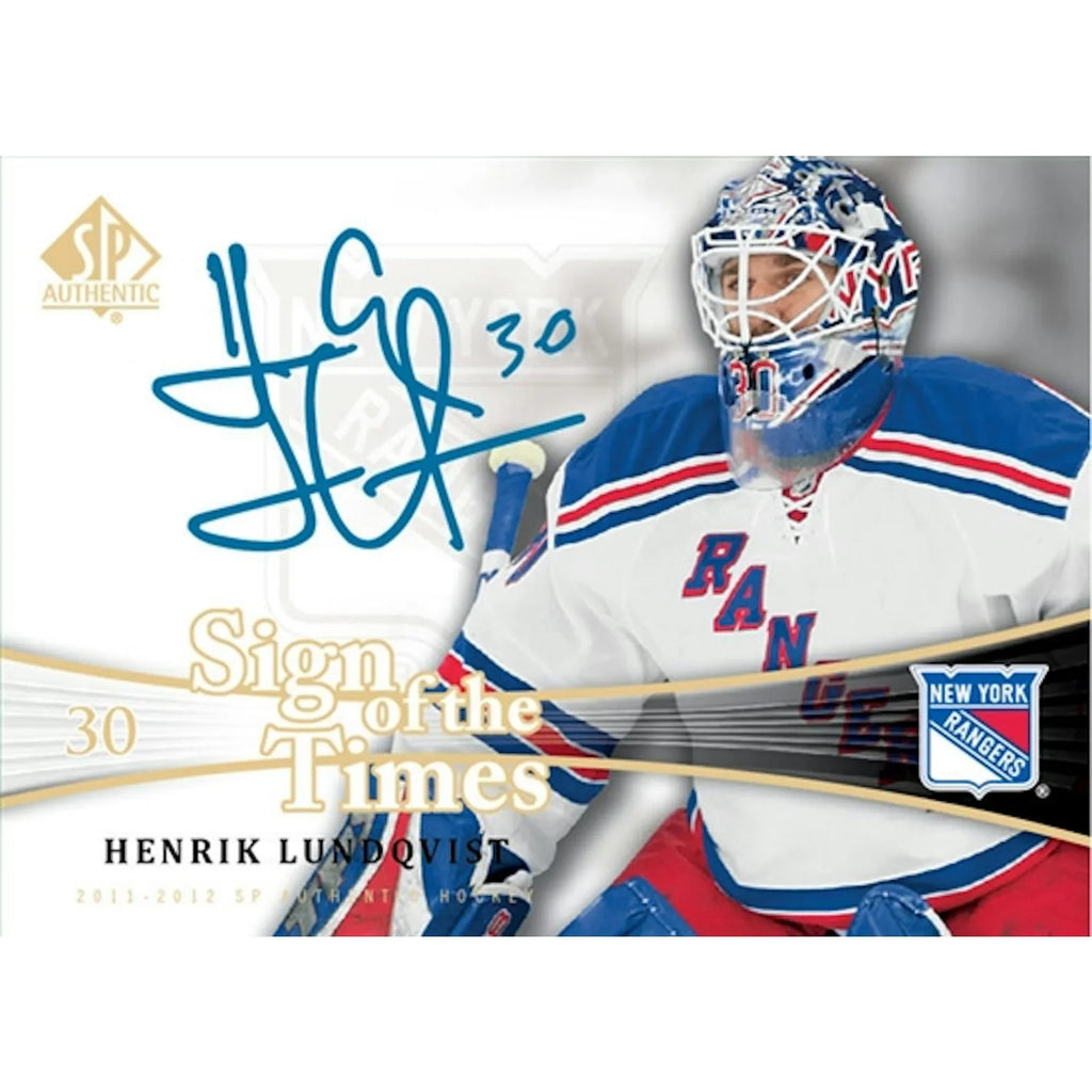 2011 12 Upper Deck SP Authentic Hockey Hobby Box (Ships Sealed Only)