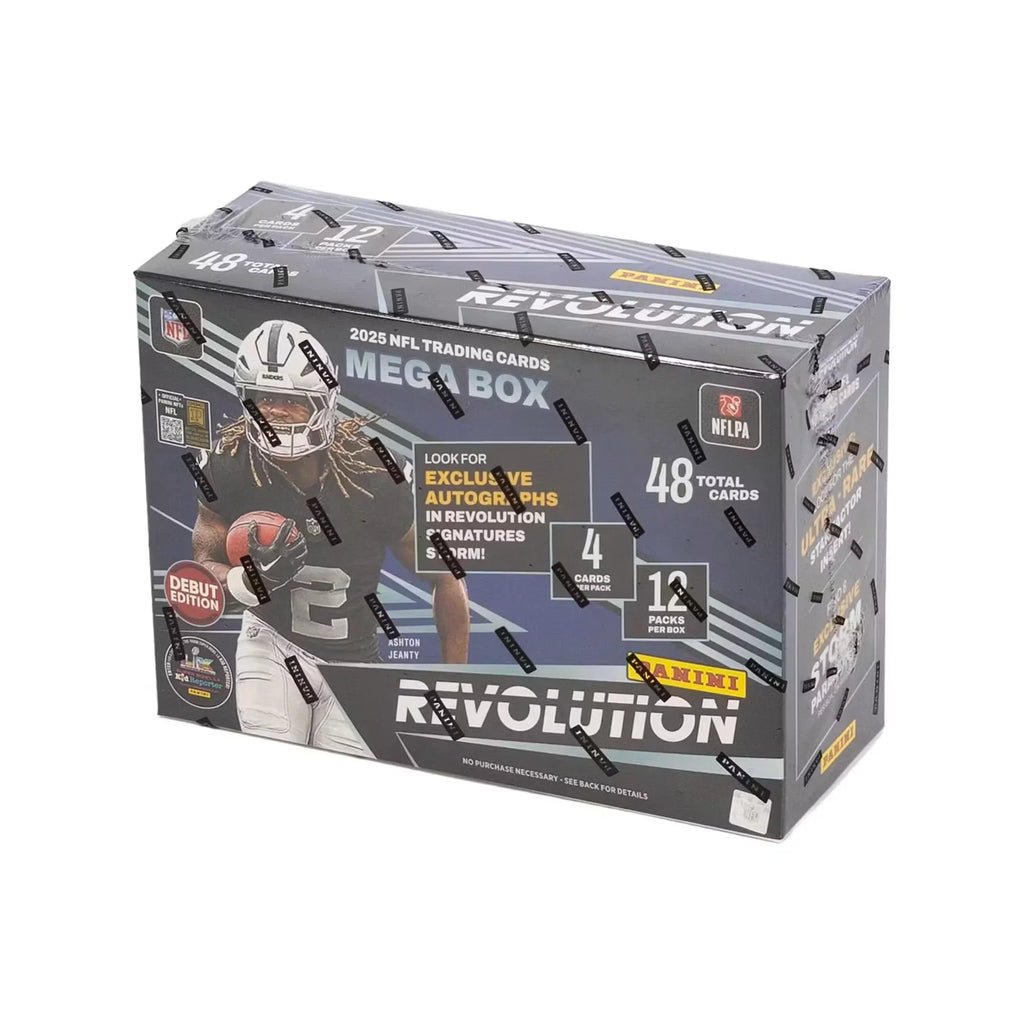 2025 Panini Revolution Football Mega 20-Box Case | Storm Parallels (Ships Sealed Only) - D