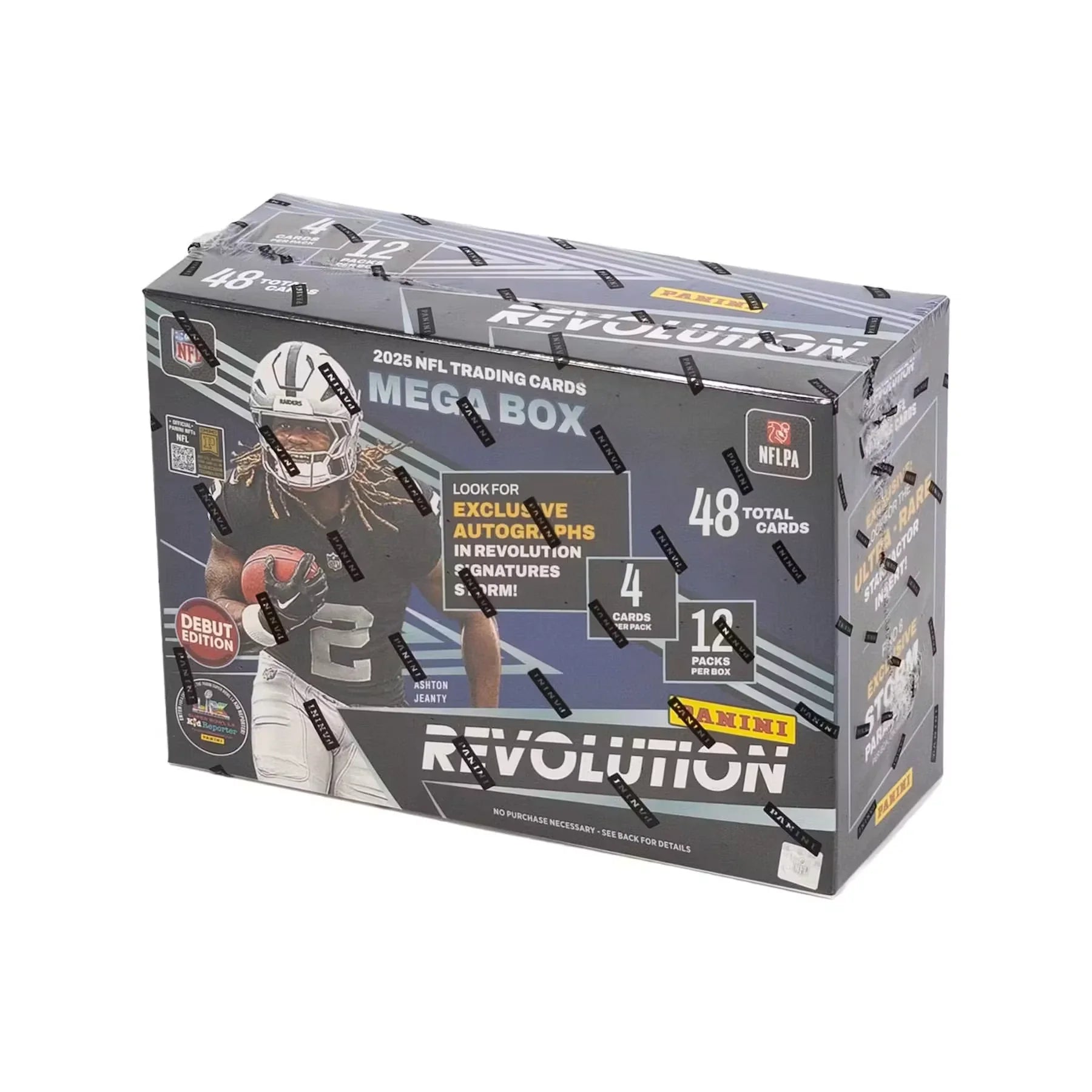 2025 Panini Revolution Football Mega 20-Box Case | Storm Parallels (Ships Sealed Only) - D